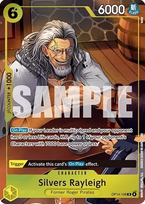 Carta Silvers Rayleigh OP14-108, versión Arte alternativo