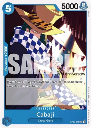 Carta Cabaji OP09-045, versión Promo