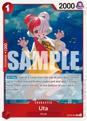 Carta Uta OP09-002, versión Normal
