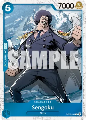 Carta Sengoku OP06-049, versión Normal