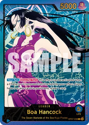 Carta Boa Hancock OP07-038, versión SP