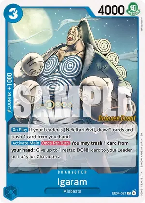 Carta Igaram EB04-021, versión Promo