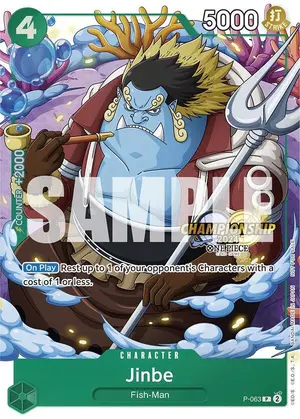 Carta Jinbe P-063, versión Promo