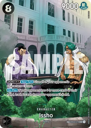 Carta Issho OP03-078, versión SP