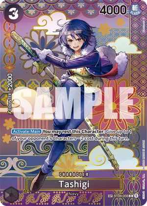 Carta Tashigi ST06-006, versión SP