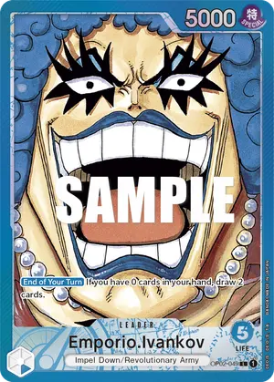 Carta Emporio.Ivankov OP02-049, versión Arte alternativo