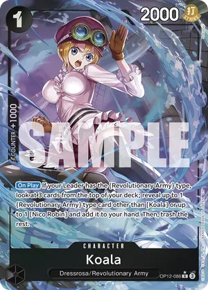 Carta Koala OP12-086, versión Arte alternativo