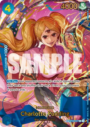 Carta Charlotte Pudding OP06-047, versión SP