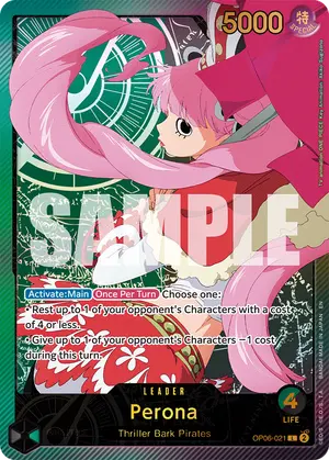 Carta Perona OP06-021, versión SP