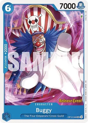 Carta Buggy OP12-049, versión Promo