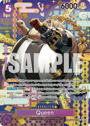 Carta Queen ST04-005, versión SP