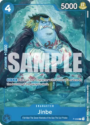Carta Jinbe P-030, versión Normal