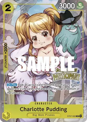 Carta Charlotte Pudding ST07-008, versión Arte alternativo