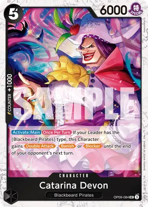 Carta Catarina Devon OP09-084, versión Normal