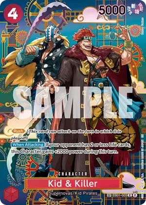 Carta Kid & Killer EB01-003, versión SP