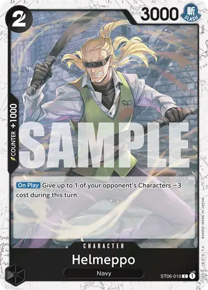 Carta Helmeppo ST06-010, versión Normal