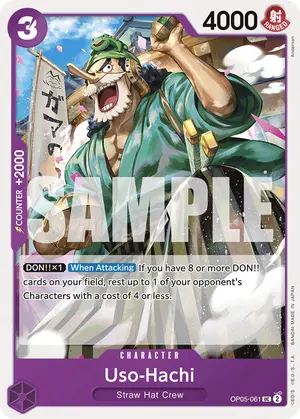 Carta Uso-Hachi OP05-061, versión Normal