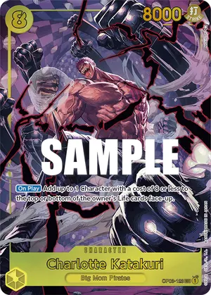 Carta Charlotte Katakuri OP03-123, versión Arte alternativo