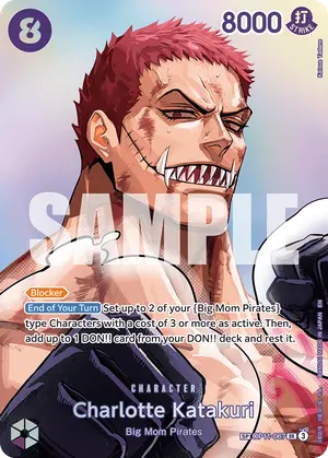 Carta Charlotte Katakuri OP11-067, versión SP
