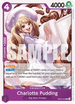 Carta Charlotte Pudding EB03-035, versión Normal