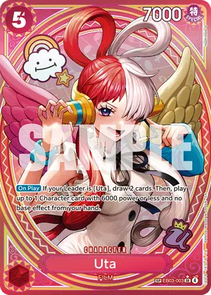 Carta Uta EB03-003, versión SP