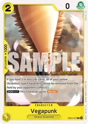 Carta Vegapunk EB04-057, versión Promo