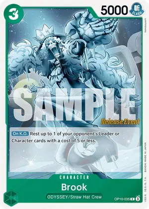 Carta Brook OP10-035, versión Promo