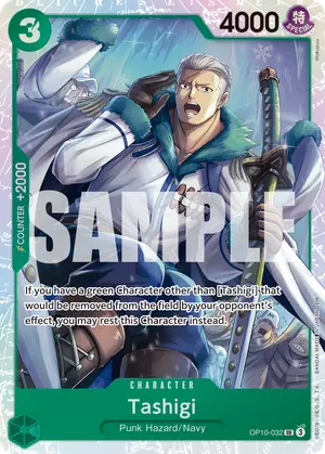 Carta Tashigi OP10-032, versión Normal