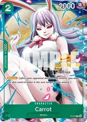 Carta Carrot P-070, versión Promo