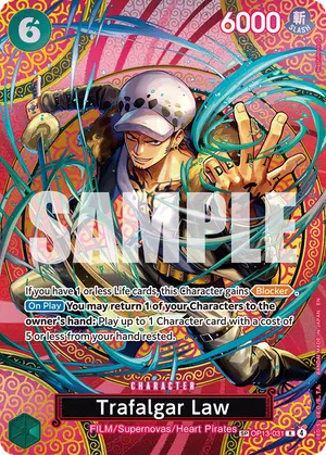 Carta Trafalgar Law OP13-031, versión SP
