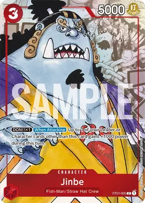 Carta Jinbe ST01-005, versión Arte alternativo