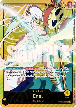 Carta Enel OP05-098, versión SP
