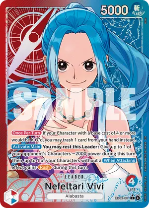 Carta Nefeltari Vivi EB03-001, versión Arte alternativo