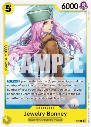 Carta Jewelry Bonney P-085, versión Normal