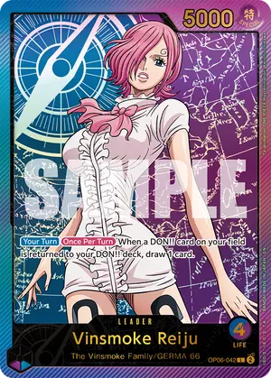 Carta Vinsmoke Reiju OP06-042, versión SP