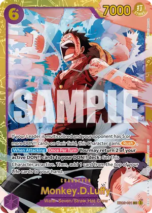 Carta Monkey.D.Luffy EB02-061, versión Normal