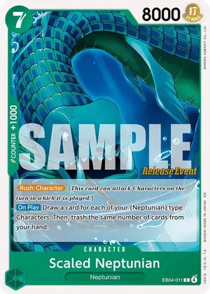 Carta Scaled Neptunian EB04-011, versión Promo