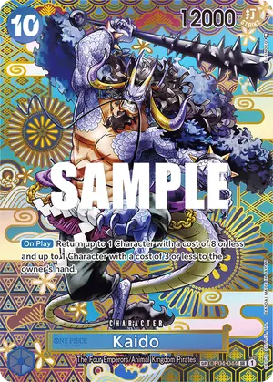 Carta Kaido OP04-044, versión SP