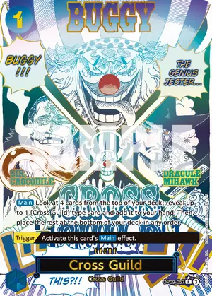Carta Cross Guild OP09-057, versión SP
