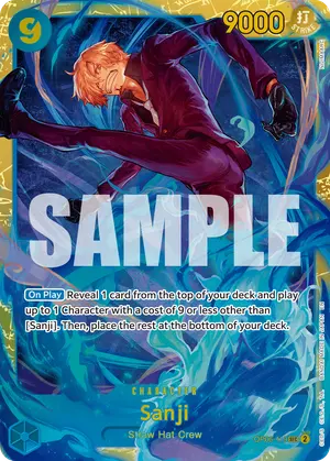 Carta Sanji OP06-119, versión Normal