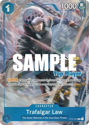 Carta Trafalgar Law ST03-008, versión Arte alternativo