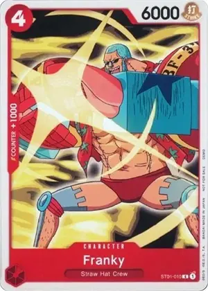 Carta Franky ST01-010, versión Promo