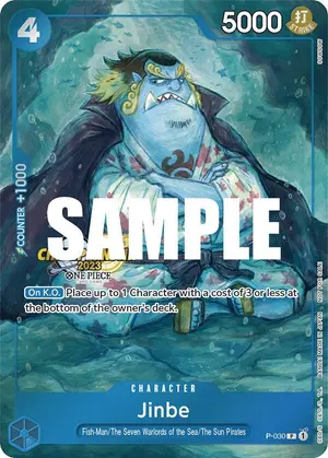 Carta Jinbe P-030, versión Promo