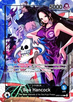 Carta Boa Hancock OP07-038, versión Arte alternativo