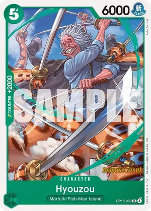 Carta Hyouzou OP15-030, versión Promo