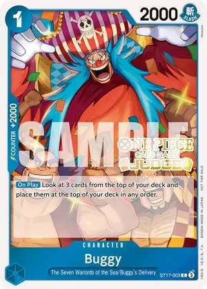 Carta Buggy ST17-003, versión Promo