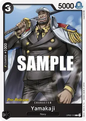 Carta Yamakaji OP02-116, versión Promo