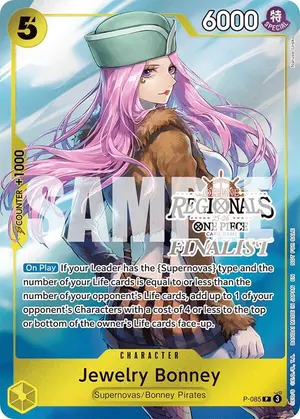 Carta Jewelry Bonney P-085, versión Promo