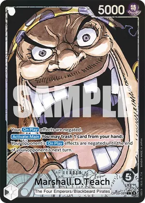 Carta Marshall.D.Teach OP09-081, versión Arte alternativo