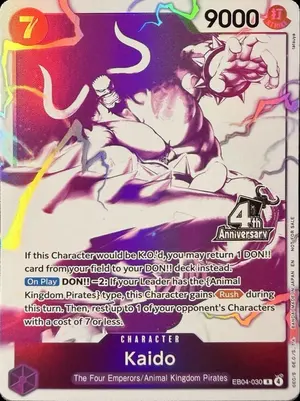 Carta Kaido EB04-030, versión Arte alternativo